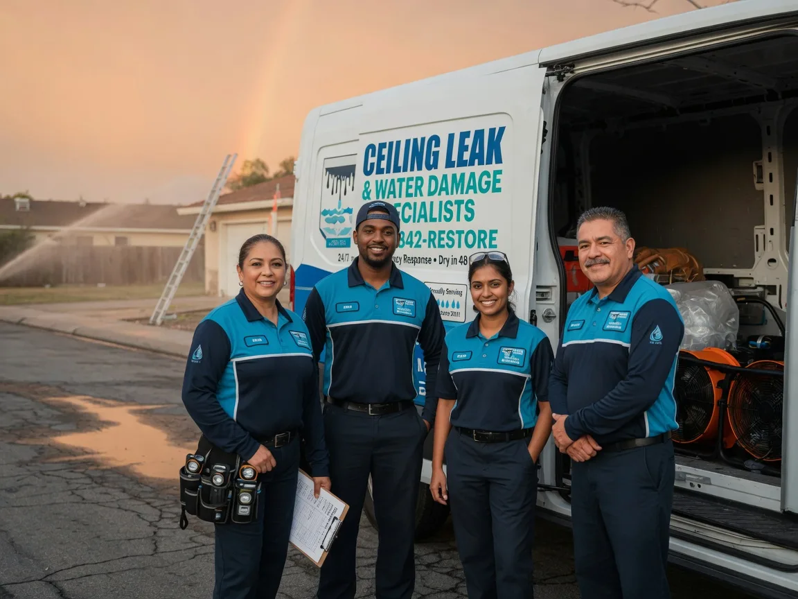 Ceiling Leak Cleanup company in Spicer, MN